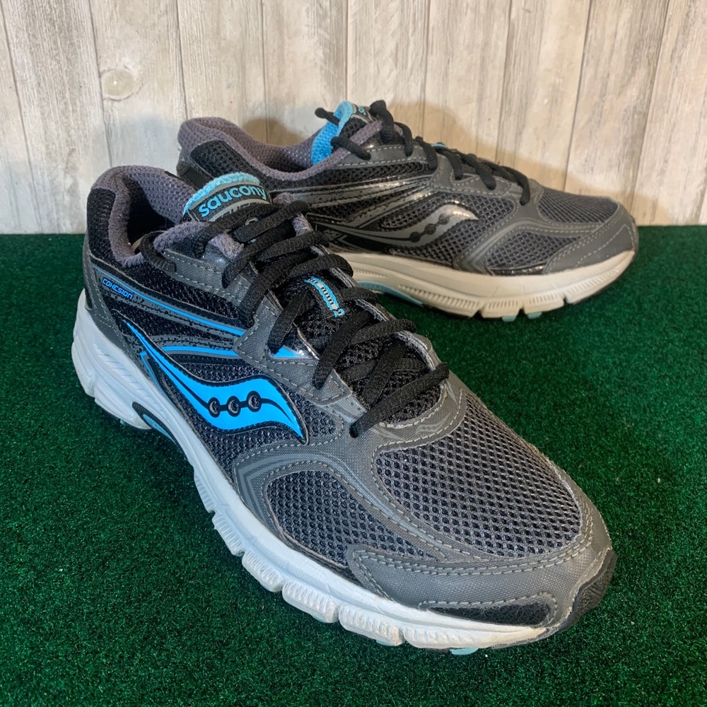 Saucony Cohesion 9 MENS Running Shoe Blue/Black